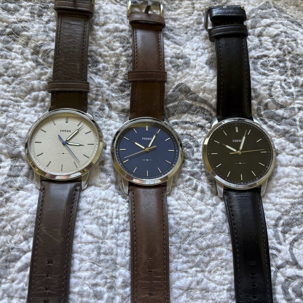 Fossil The Minimalist Set of 3